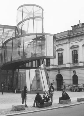 The I.M. Pei addition to the German Historical Museum.