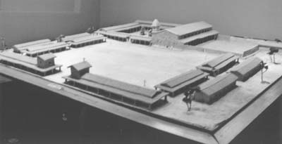 Model of San Ignacio Mini mission.