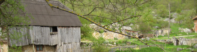 Serene setting in the hamlet of Otočac.