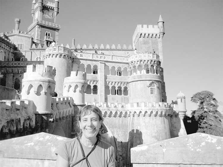 Pena Palace, in Sintra, Portugal