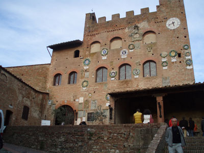 Certaldo Alto’s Ducal Palace.