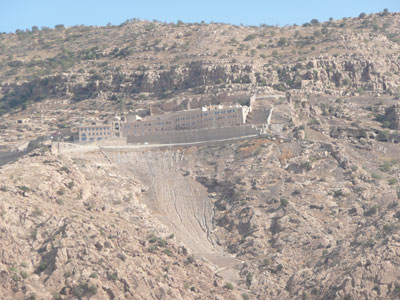 St. Matthew’s Monastery as seen from the plains of Nineveh.