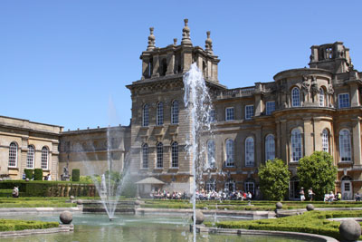 Blenheim Palace, Churchill’s birthplace.