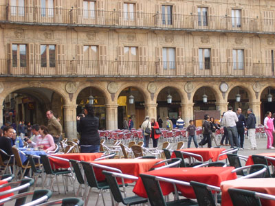 Salamanca’s Plaza Mayor.