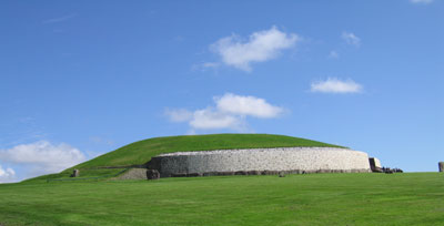 Newgrange passage grave, built in 3200 BC.