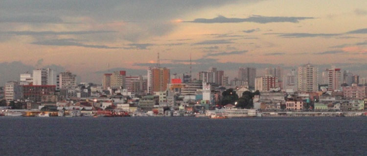 Skyline of Manaus, Brazil. Photos by Michael Stensgaard