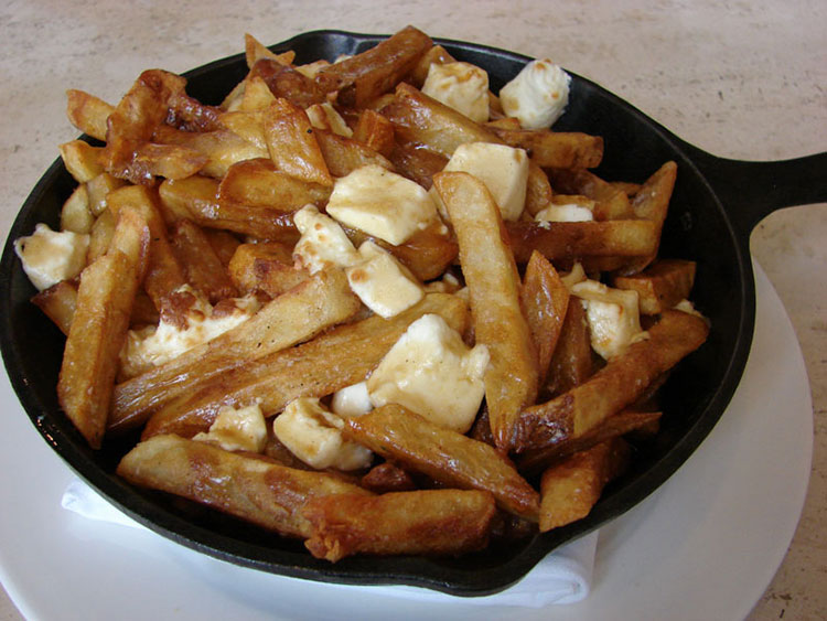 Truffled Poutine ready to serve.