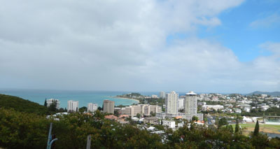 The Limón Bay section of Nouméa sparkles with hotels, restaurants and a popular beach. Photos: Reid