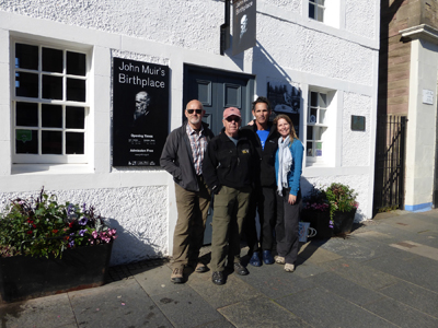 The foursome, left to right: Kevin Millar, Frank Cunningham, Ryon Rich and Stephanie Cunningham.