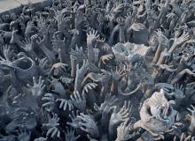 Wat Rong Khun in Chiang Rai, Thailand