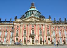 The massive New Palace is the showpiece of the many palaces within Potsdam’s vast royal park.