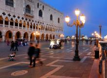 Travelers in Venice can now enjoy a visit to the Doge’s Palace at night, when crowds are smaller. Photo by Rick Steves