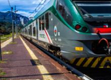 A Trenord train arriving in Stresa, northern Italy. Photo ©Anton Yanchevskyi/123rf