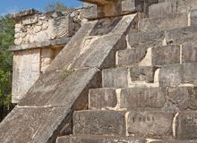 The Maya ruins of Chichén Itzá, on Mexico’s Yucatán peninsula, include the Warriors’ Temple pictured here.