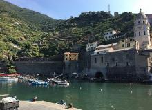 Vernazza’s waterfront. Photos by Liz Fischer