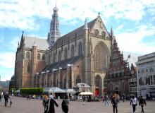 Grote Kerk in the Grote Markt pedestrian area of Haarlem. Photos by Diane Harrison