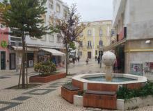 As in many towns in the Algarve, Lagos features calçadas, or mosaic stone-tiled walkways. Photos by Randy Keck