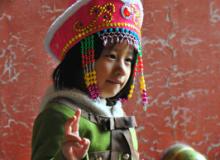 Girl in the Forbidden City, Beijing. Photo: Kras