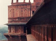 A glimpse of Delhi’s Red Fort. Photo by Elizabeth Habian, ITN