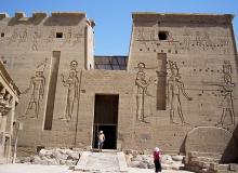 The reconstructed Philae Temples near Aswan. Photos: Keck