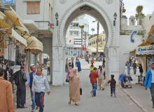 A gate in Tangier’s old town. Photo by Rick Steves