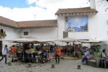 Plaza de las Flores in Cuenca. Photos by Stephen O. Addison, Jr. 