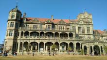 In Shimla, the former residence of the British Viceroy of India now houses the Indian Institute of Advanced Study. Photos by Inga Aksamit