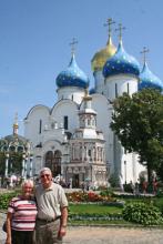 The Dormition  Cathedral in  the Trinity Lavra of  St. St. Sergius