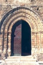 Church doorway in Gerace, Italy. Photo by Maria Ciancio