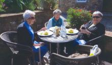 Eating potato peel pie in Guernsey