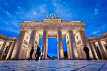 Berlin’s Brandenburg Gate, now a symbol of peace and reunification. Photo by Dominic Arizona Bonuccelli