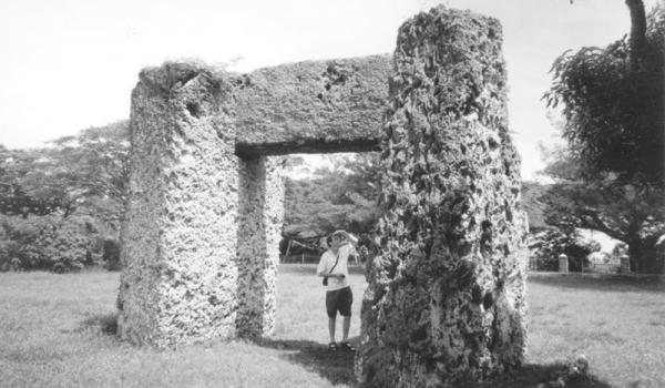 Ha’amonga Trilithon in the Kingdom of Tonga