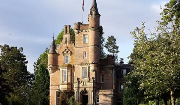 Family residence at Aigas Field Centre — Beauly, Scotland. Photo by Edna R.S. Alvarez