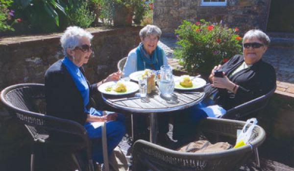 Eating potato peel pie in Guernsey