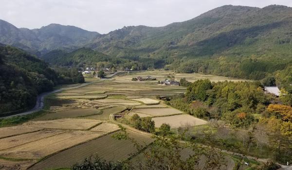 This expansive view was seen from a high vantage point on one of our hikes.