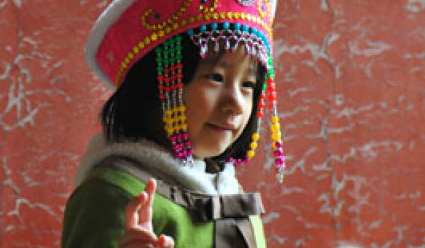 Girl in the Forbidden City, Beijing. Photo: Kras