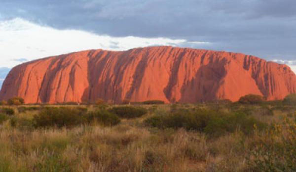 Uluru (Ayers Rock) at sunset