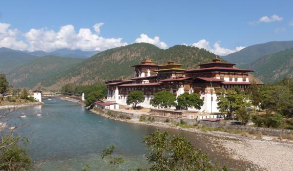 Punakha Dzong, considered to be Bhutan’s most impressive building.