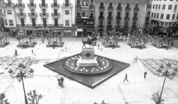 This fountain is typical of those found throughout Córdoba.