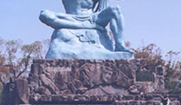 Peace Statue in Nagasaki, Japan’s, Peace Park