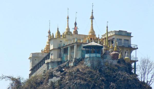 Taung Kalat Buddhist monastery