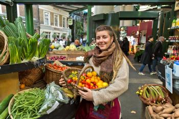 The most colorful shopping in Europe — and the most engaging way to assemble a picnic — is at lively markets like Borough Market in London.