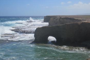 View of Barbados’ Little Bay.