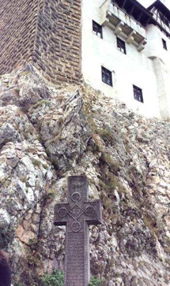 Bran Castle in Bran, Romania.