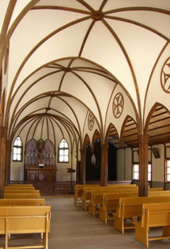 St. Paul Daimyoji Church — Museum Meiji-mura, Inuyama, Japan. Photo by Clyde F. Holt