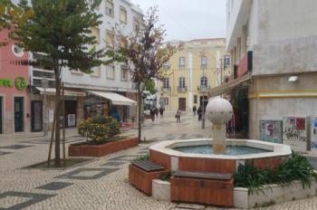 As in many towns in the Algarve, Lagos features calçadas, or mosaic stone-tiled walkways. Photos by Randy Keck