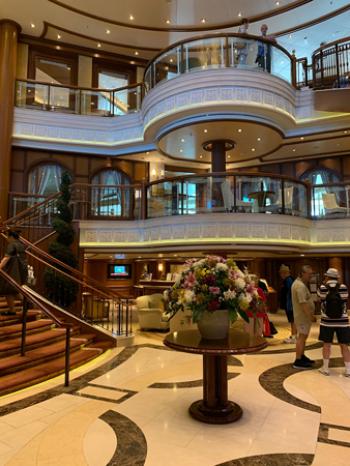 Aboard Cunard’s Queen Elizabeth. Photo by Josip Palić