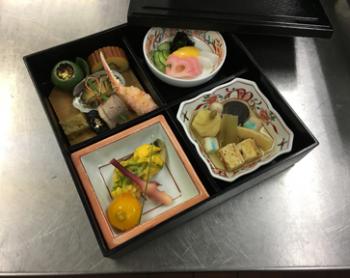 An osechi-ryōri meal for New Year’s Day. Photo courtesy of ANA Crowne Plaza Narita