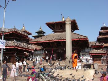 Part of Kathmandu's Durbar Square as seen in March 2017.