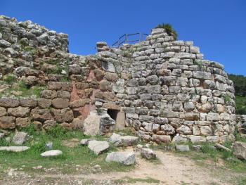 Entrance to Nuraghe Palmavera — Sardinia, Italy. Photos by Julie Skurdenis